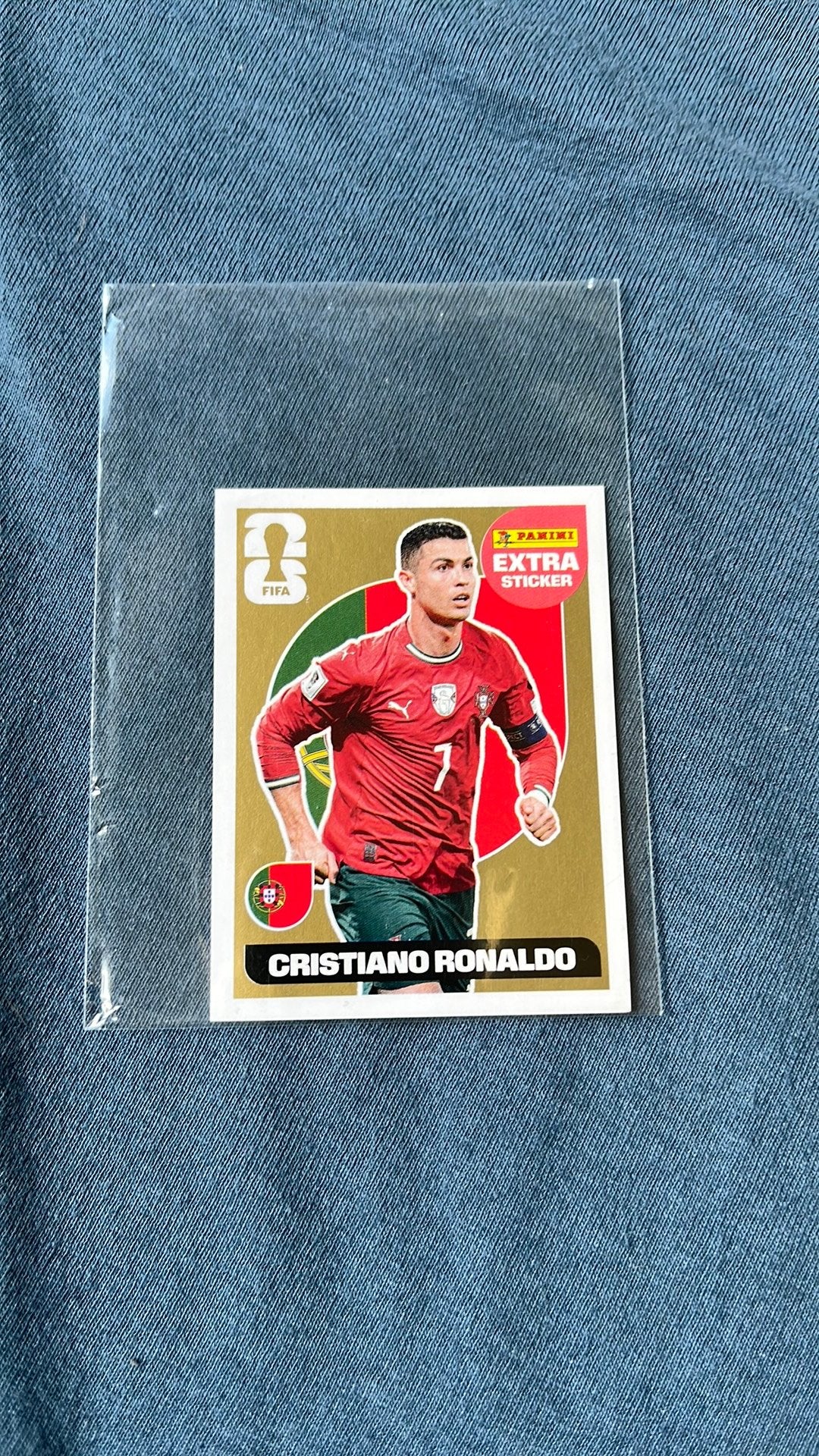 Golden Cristiano Ronaldo, Enlèvement ou Envoi, Neuf, Autocollant