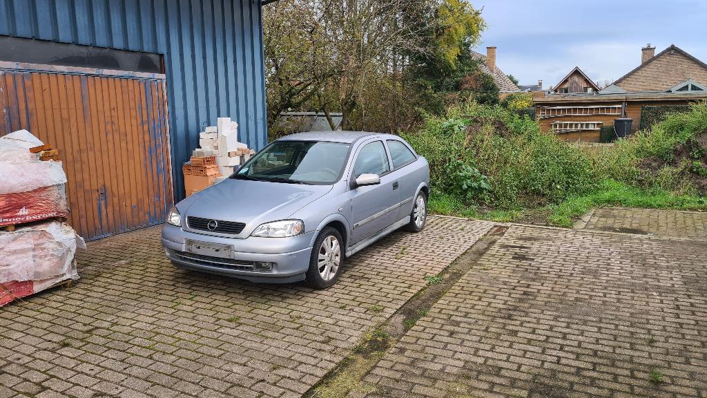 Opel astra G, Auto's, Voorwielaandrijving, Zwart, 4 cilinders, 1600 cc