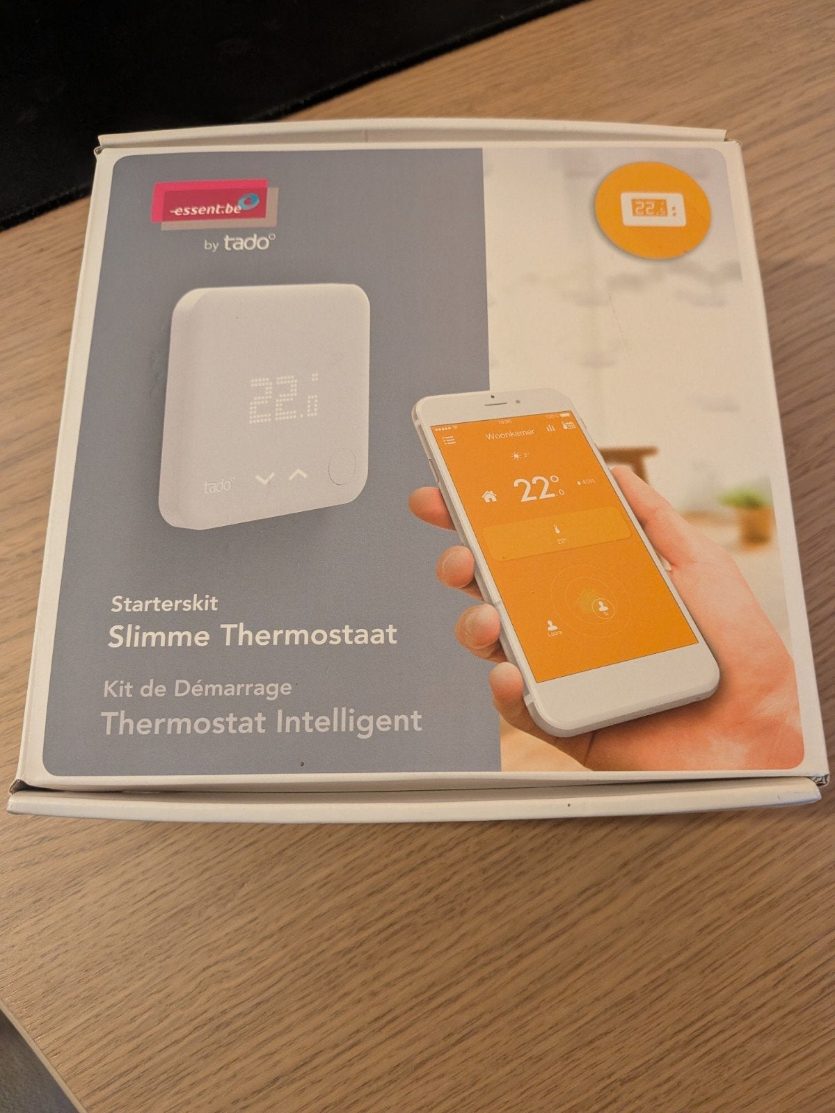 Tado Slimme Thermostaat Starterskit, Bricolage & Construction, Enlèvement, Thermostat intelligent