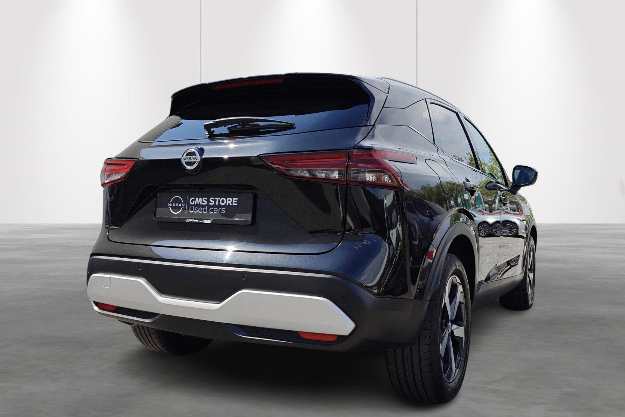 Nissan Qashqai MHEV 116KW N-Connecta Xtronic + Design Pack -, Auto's, Nissan, Stof, Zwart, 4 cilinders, Zwart