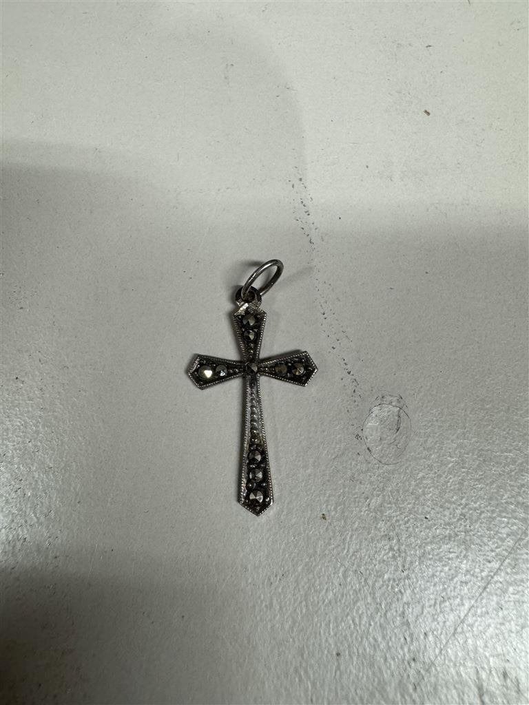 Kruis hanger - roma, Handtassen en Accessoires, Kettinghangers, Ophalen of Verzenden, Gebruikt