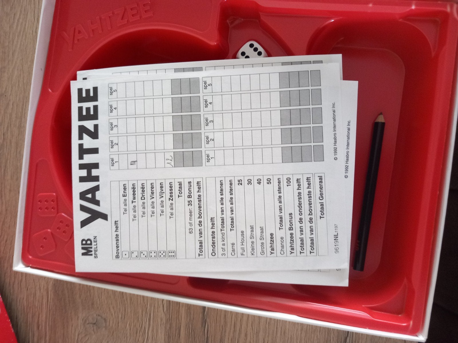 Yahtzee, Hobby & Loisirs créatifs, Jeux de société | Autre, Enlèvement ou Envoi