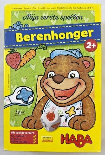 HABA Berenhonger leerzaam kinderspel compleet 2+ jaar, Kinderen en Baby's, Verzenden, Zo goed als nieuw