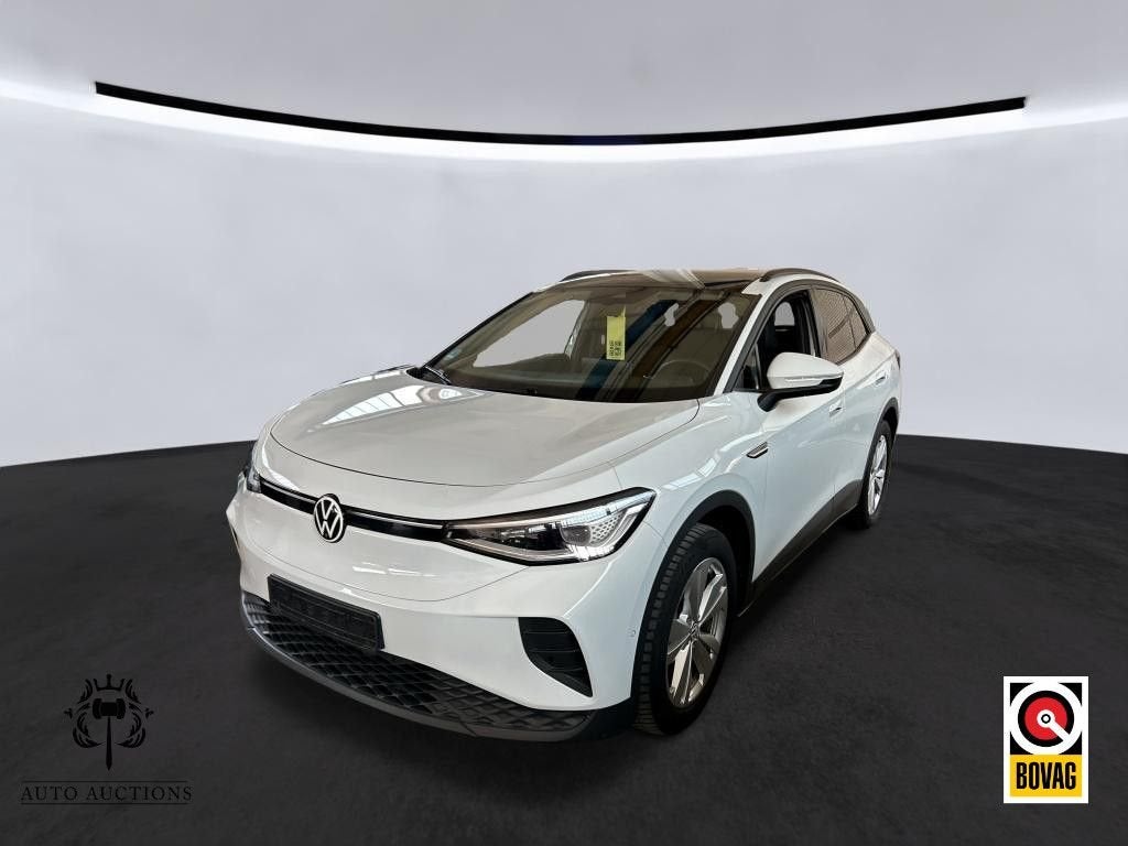 Volkswagen ID.4 Pro Business 77 kWh 150KW | Panodak | Warmte, Automaat, Wit, Onderhoudsboekje, Parkeersensor