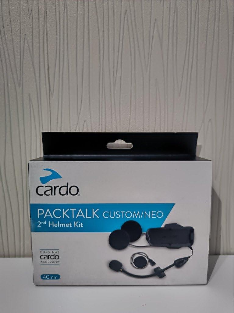 Cardo Packtalk Custom / Neo 2nd helmet kit *SEALED*, Motoren, Accessoires | Navigatiesystemen, Ophalen of Verzenden, Nieuw