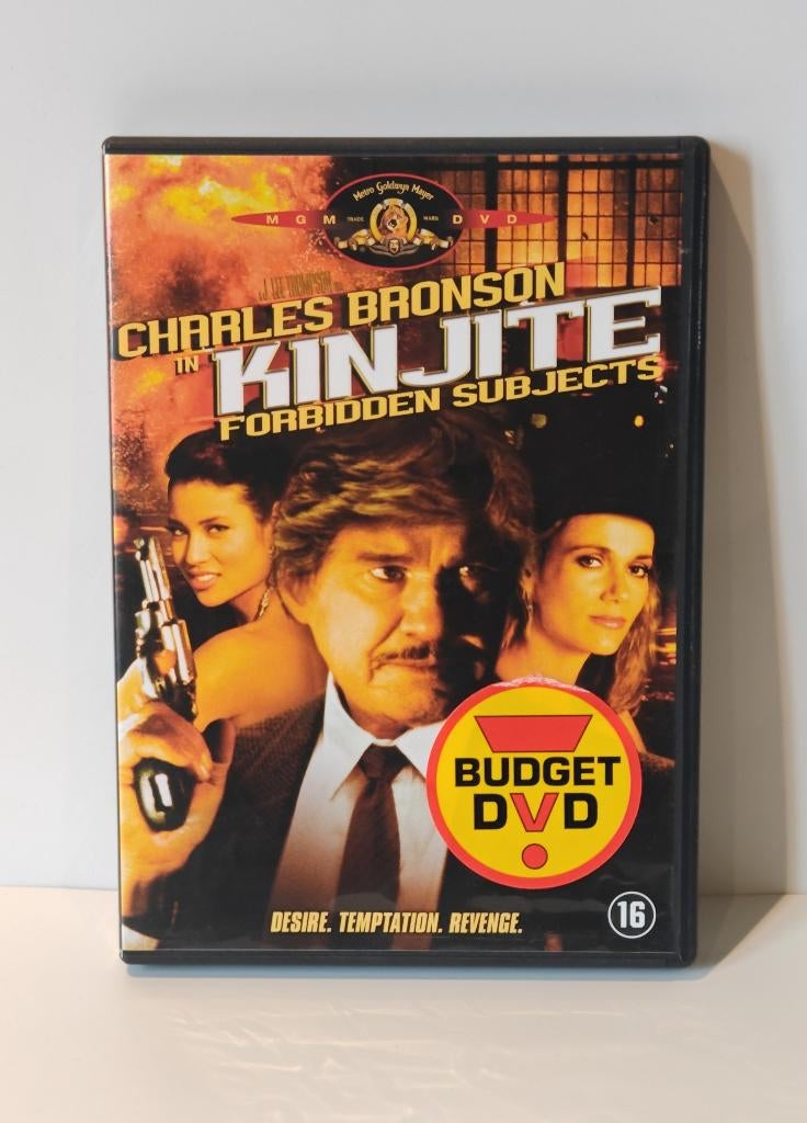 Kinjite: Forbidden Subjects Charles Bronson DVD Thriller MGM, Alle leeftijden, Ophalen of Verzenden, Zo goed als nieuw, Actie