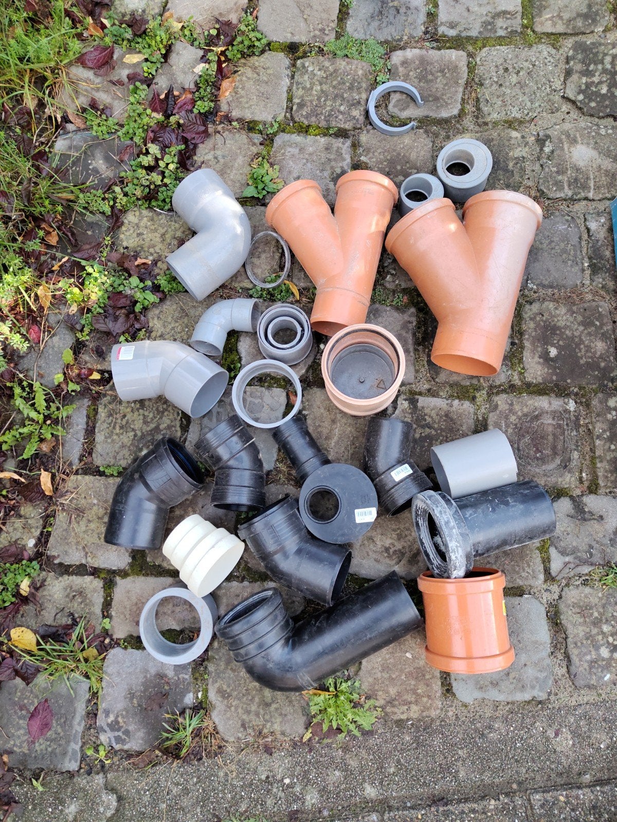 sanitair koppelstukken, Doe-het-zelf en Bouw, Ophalen, Zo goed als nieuw