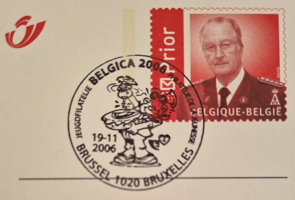 Briefkaart Guus Slim Belgica 2006 Kramikske, Postzegels en Munten, Verzenden, Briefkaart