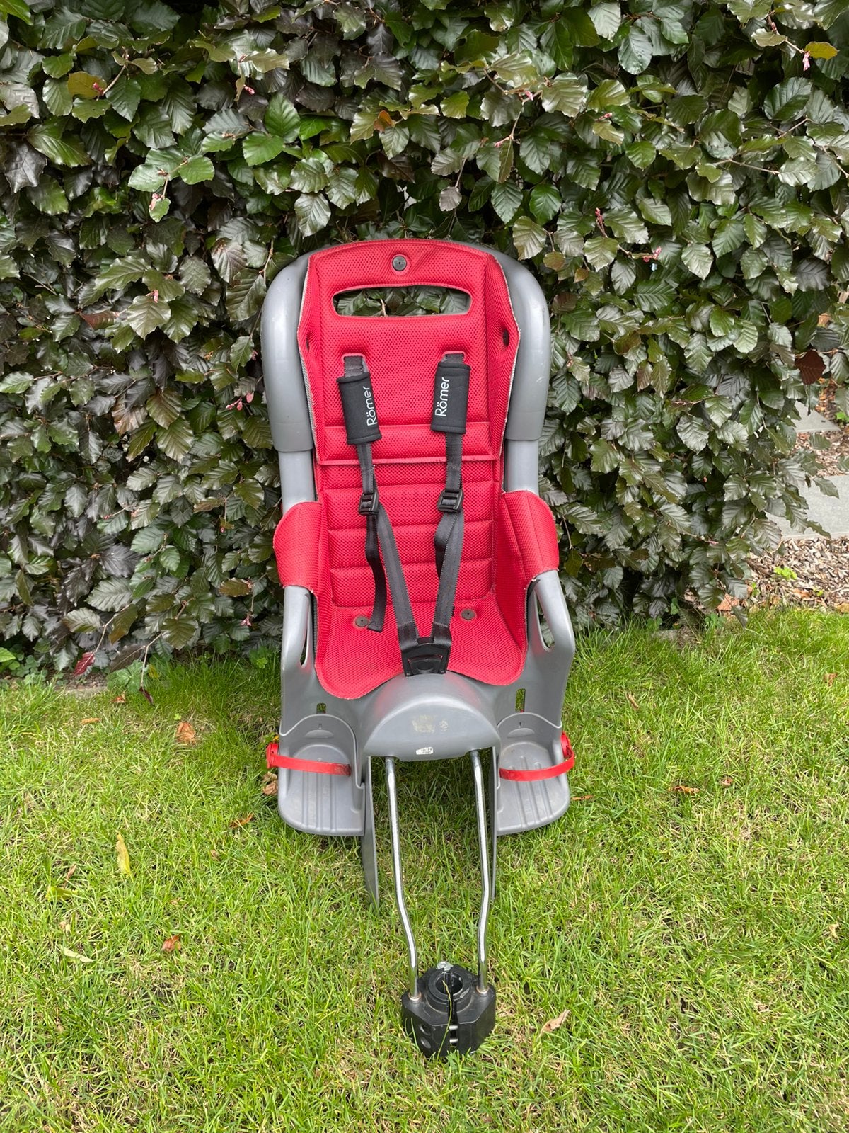 Fietsstoel Romer Jockey Comfort grijs/rood, Ophalen, Achterzitje, 9 t/m 36 kg, Gebruikt