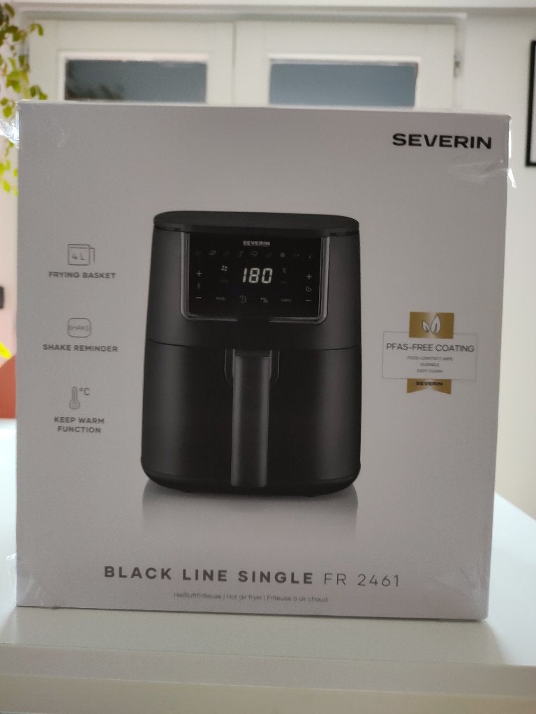 Airfryer Severin 4L 1300 Watt, Ophalen, Nieuw, Airfryer