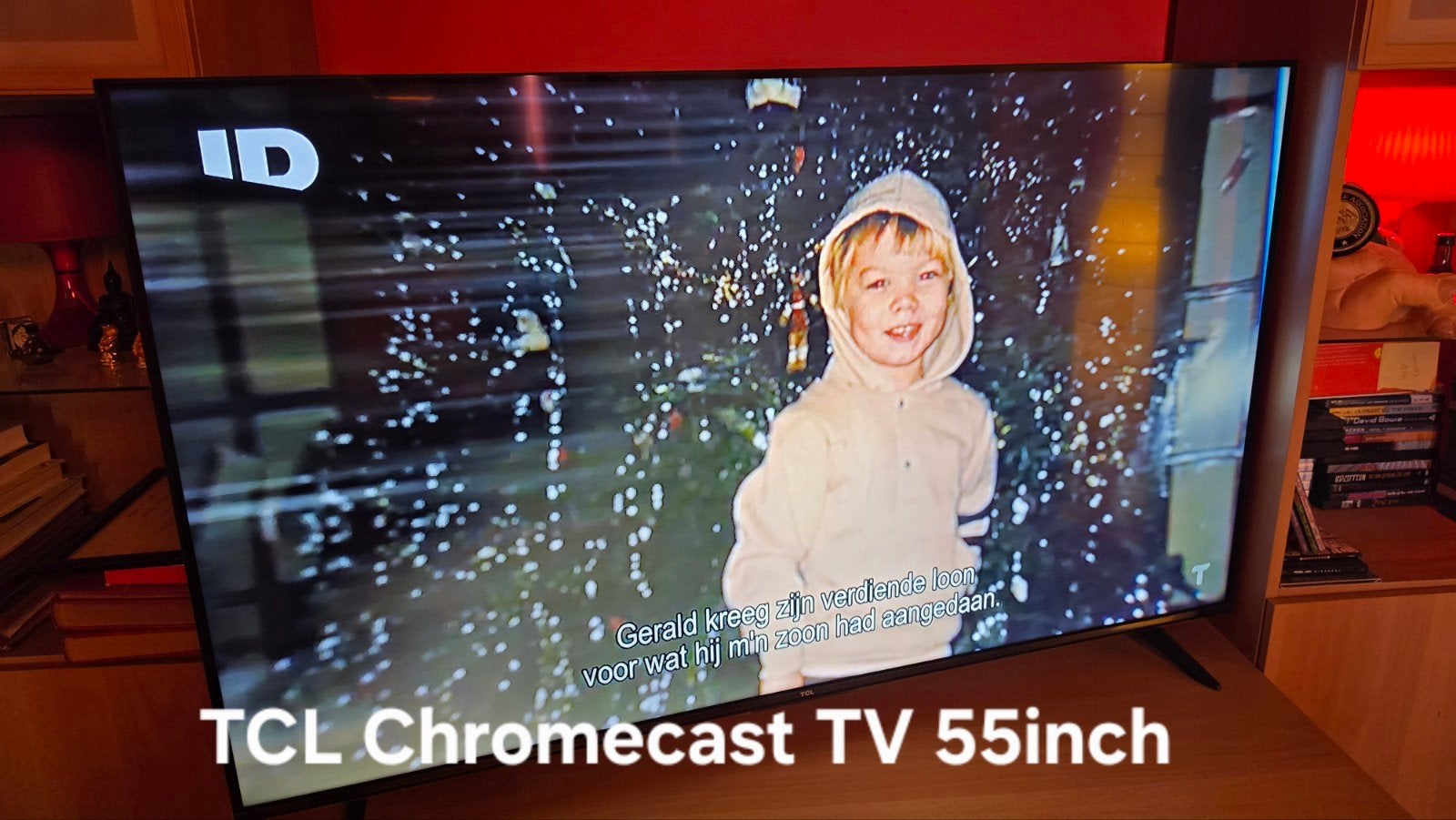 Téléviseur TLC Chromecast 55 pouces, Enlèvement