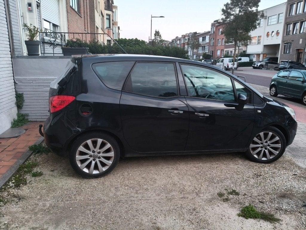 Opel meriva, Auto's, Voorwielaandrijving, Euro 5, Stof, Zwart