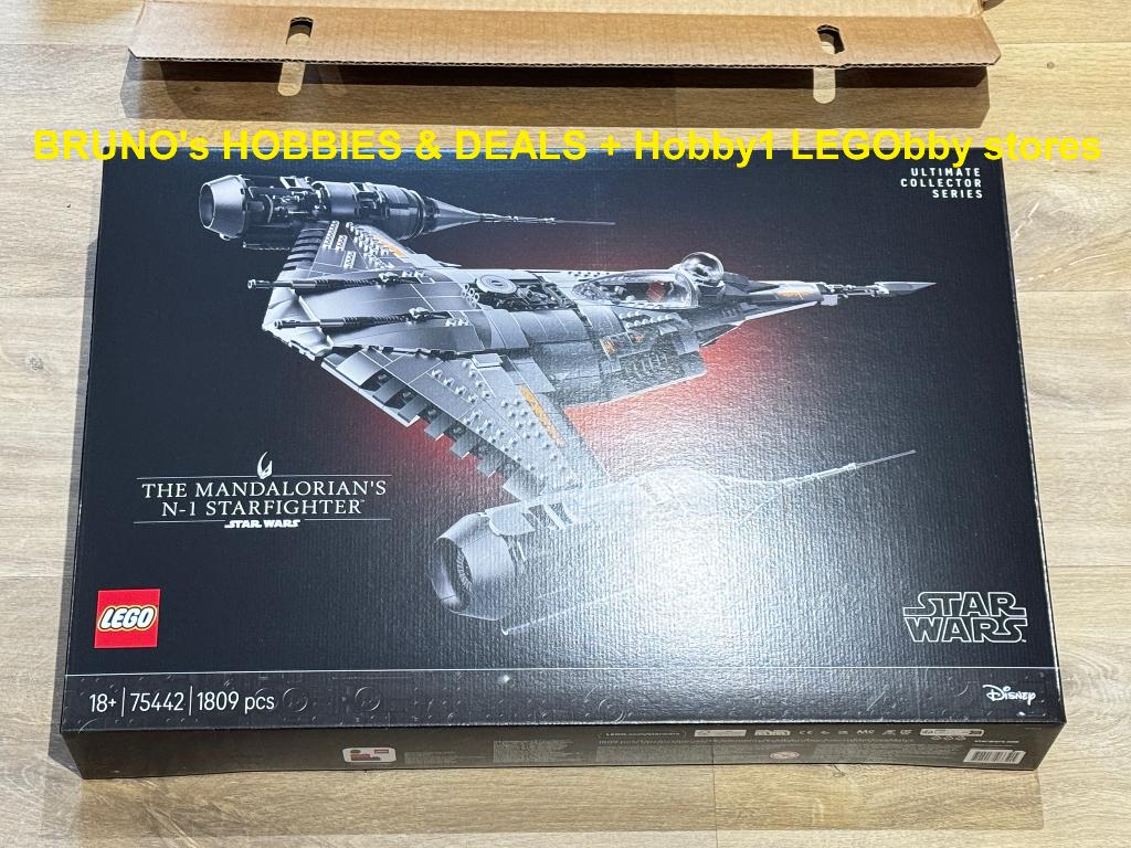 LEGO 75442 The Mandalorian's N-1 Starfighter UCS NIEUW VERZ., Kinderen en Baby's, Speelgoed | Duplo en Lego, Nieuw, Lego, Complete set
