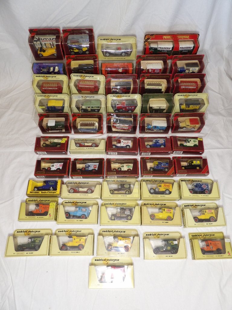 50x Models Of Yesteryear - lot 02, Hobby & Loisirs créatifs, Voitures miniatures | 1:43, Enlèvement