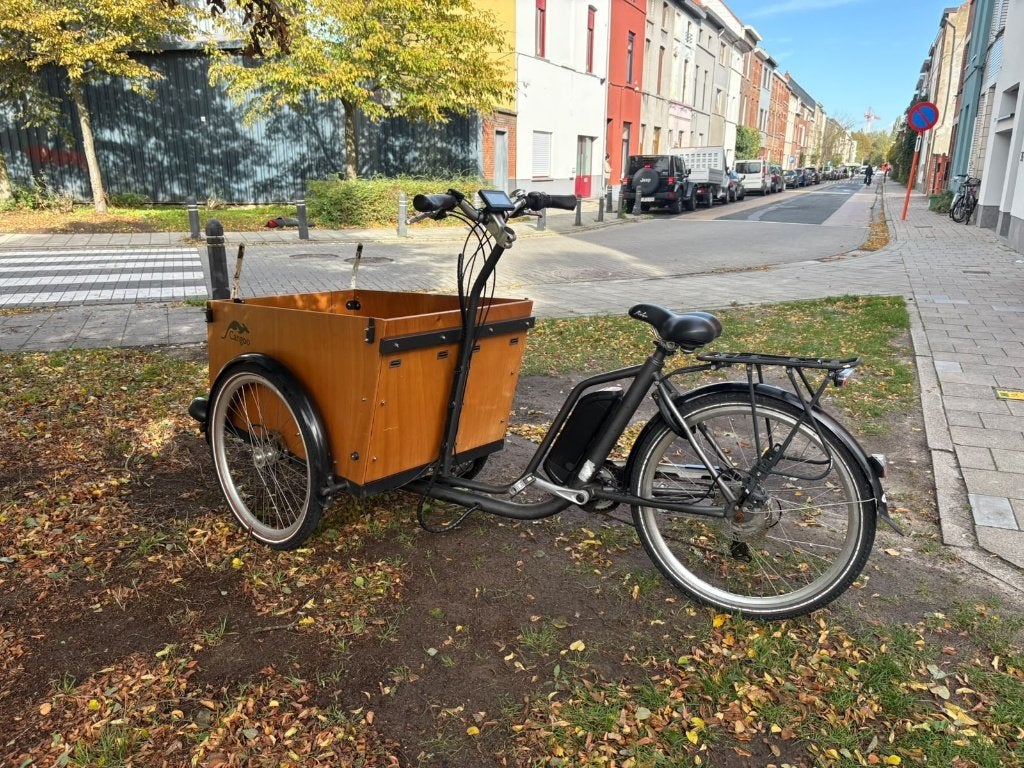 Cangoo Bakfiets for 2 children, Fietsen en Brommers, Gebruikt, 2 kinderen, Elektrisch, Ophalen
