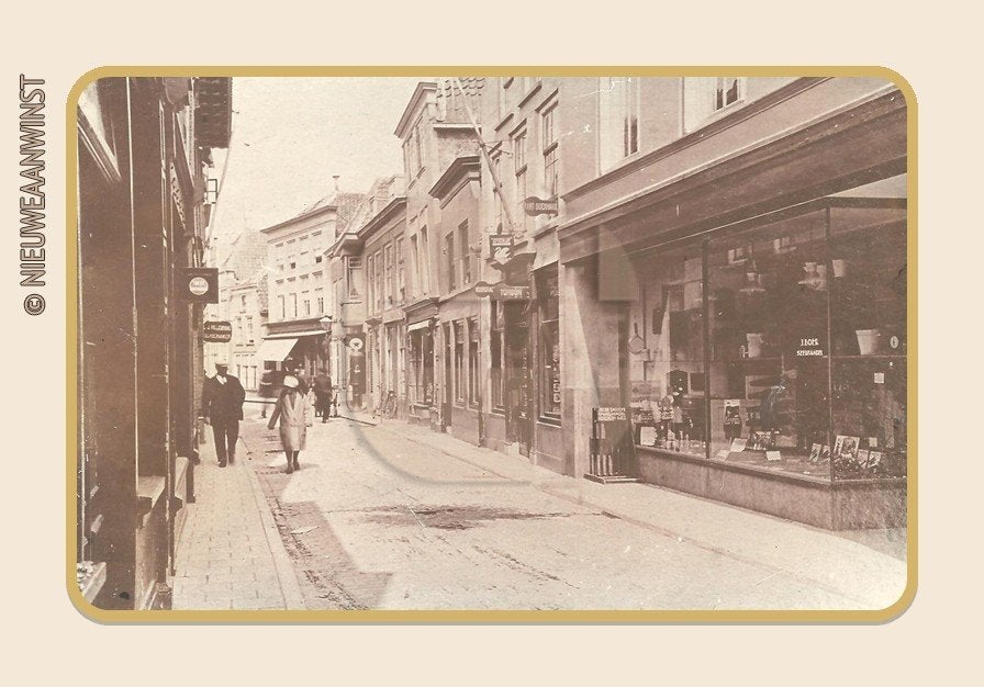 Goes, Foto Ganzepoortstraat, Verzenden, Ongelopen, Overig Europa