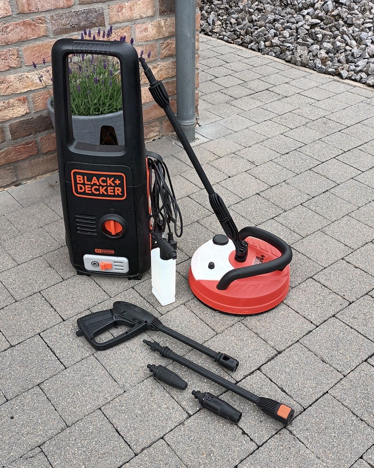 Nettoyeur haute pression (type "Karcher") Black&Dekker, Jardin & Terrasse, Enlèvement
