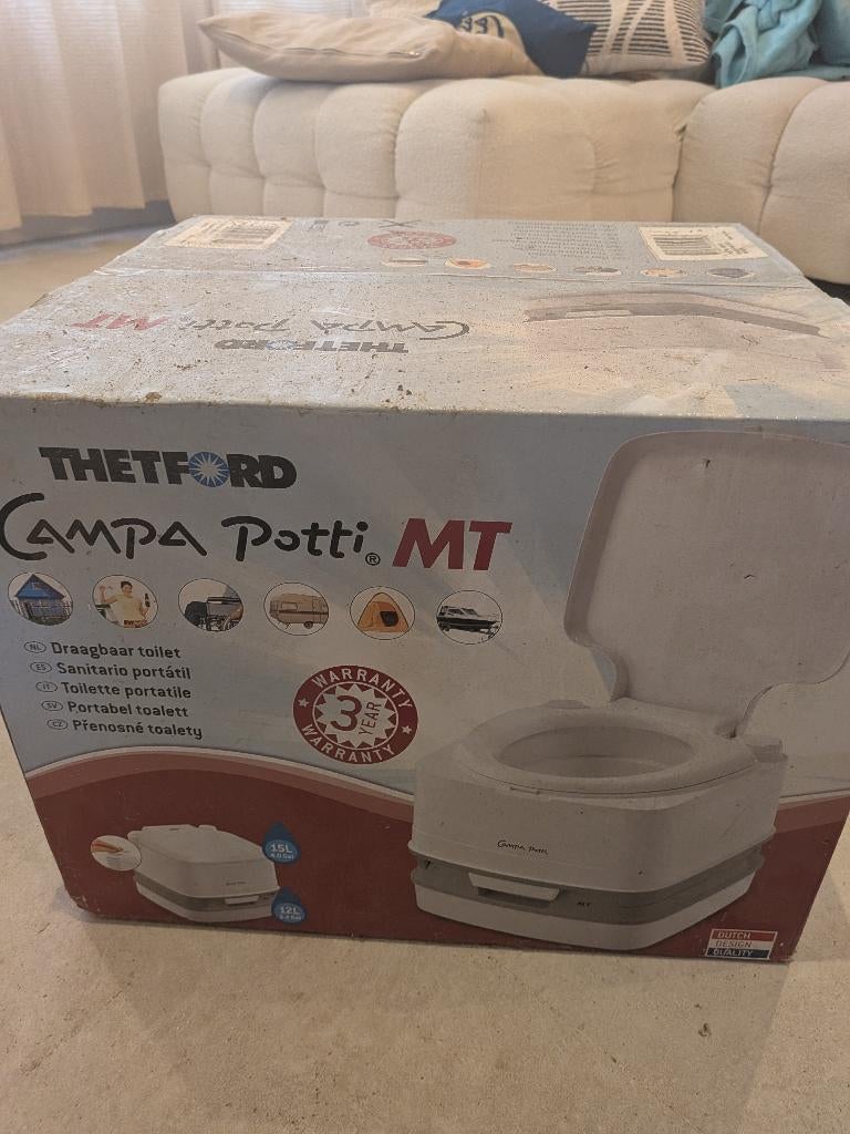 Nieuw campingtoilet Thetford Porta Potti– ongebruikt in doos
