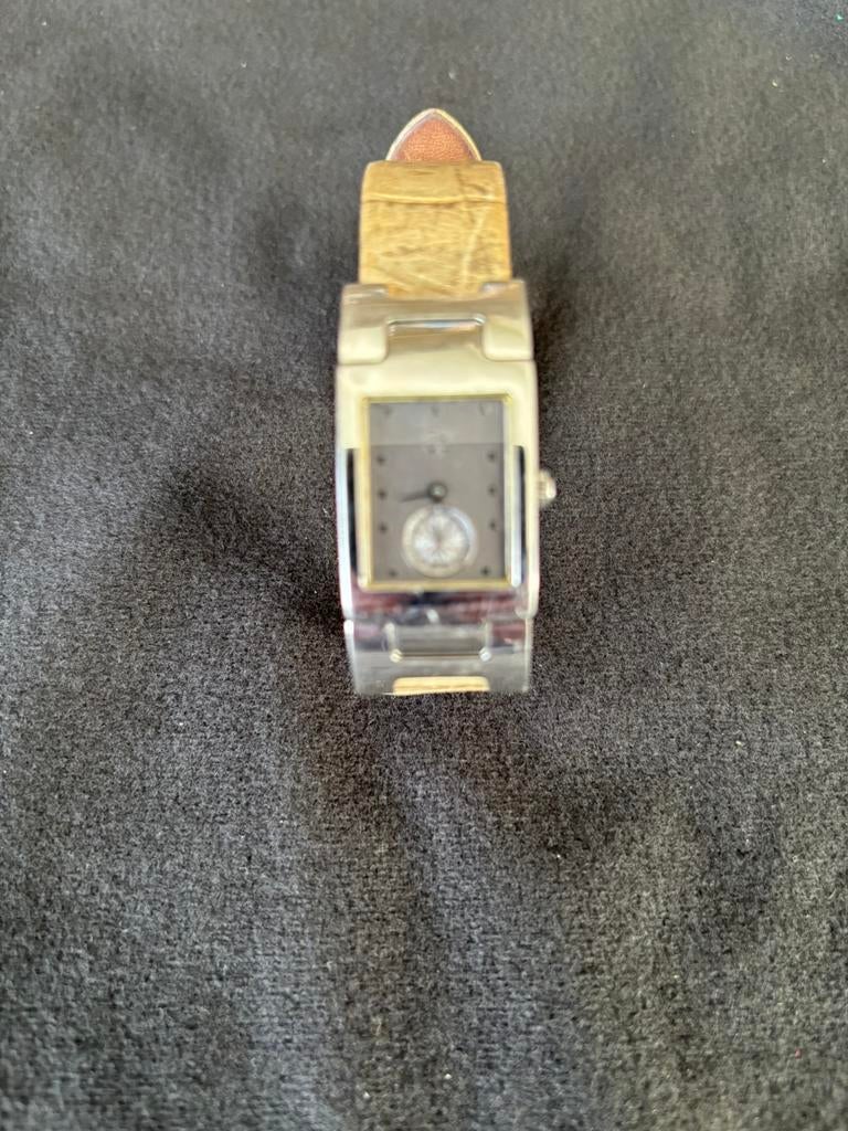 Guess Collection(GC)dameshorloge rechthoekig model, Ophalen, Polshorloge, Overige merken, Met bandje