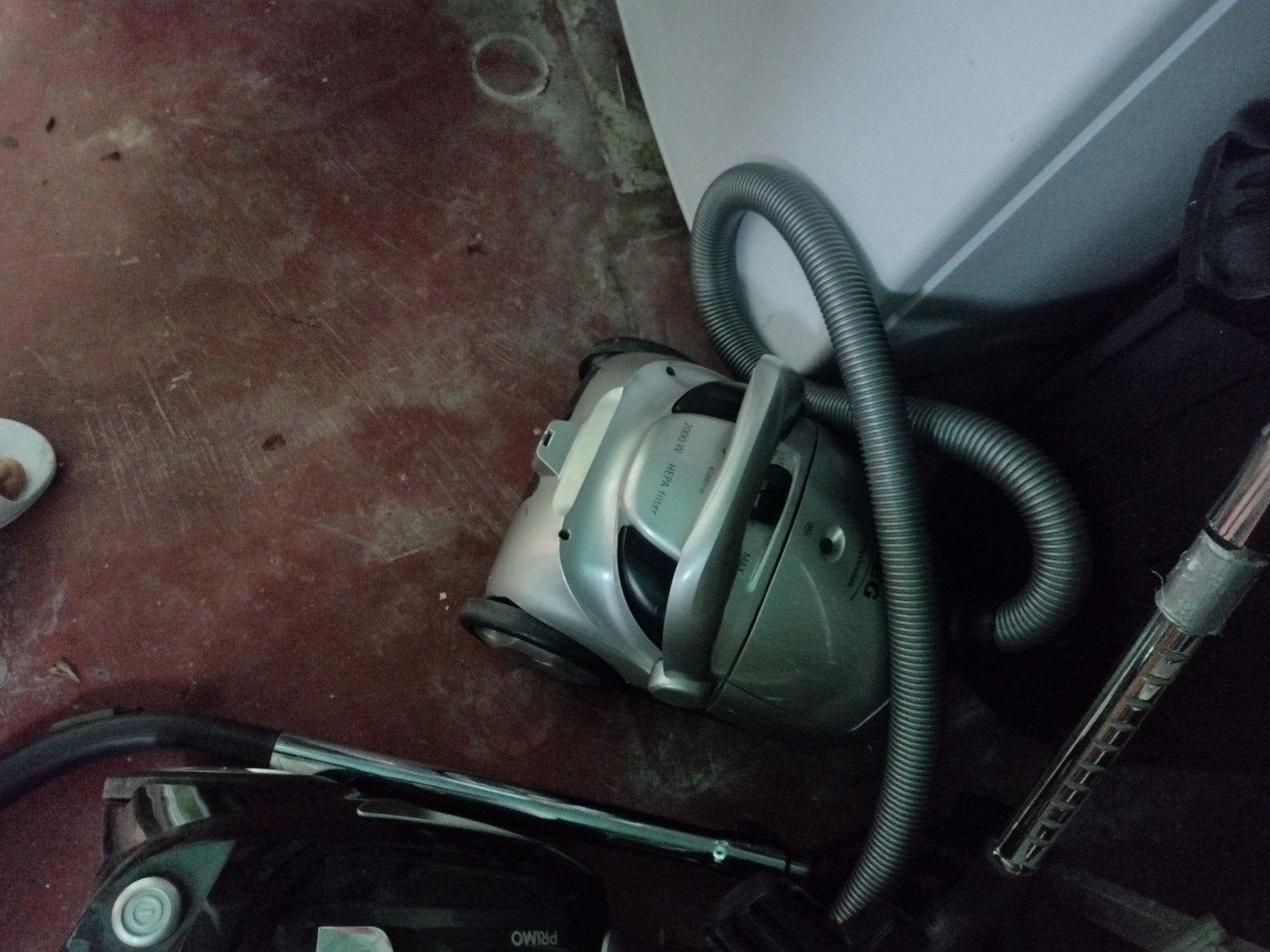 Aspirateur, Enlèvement