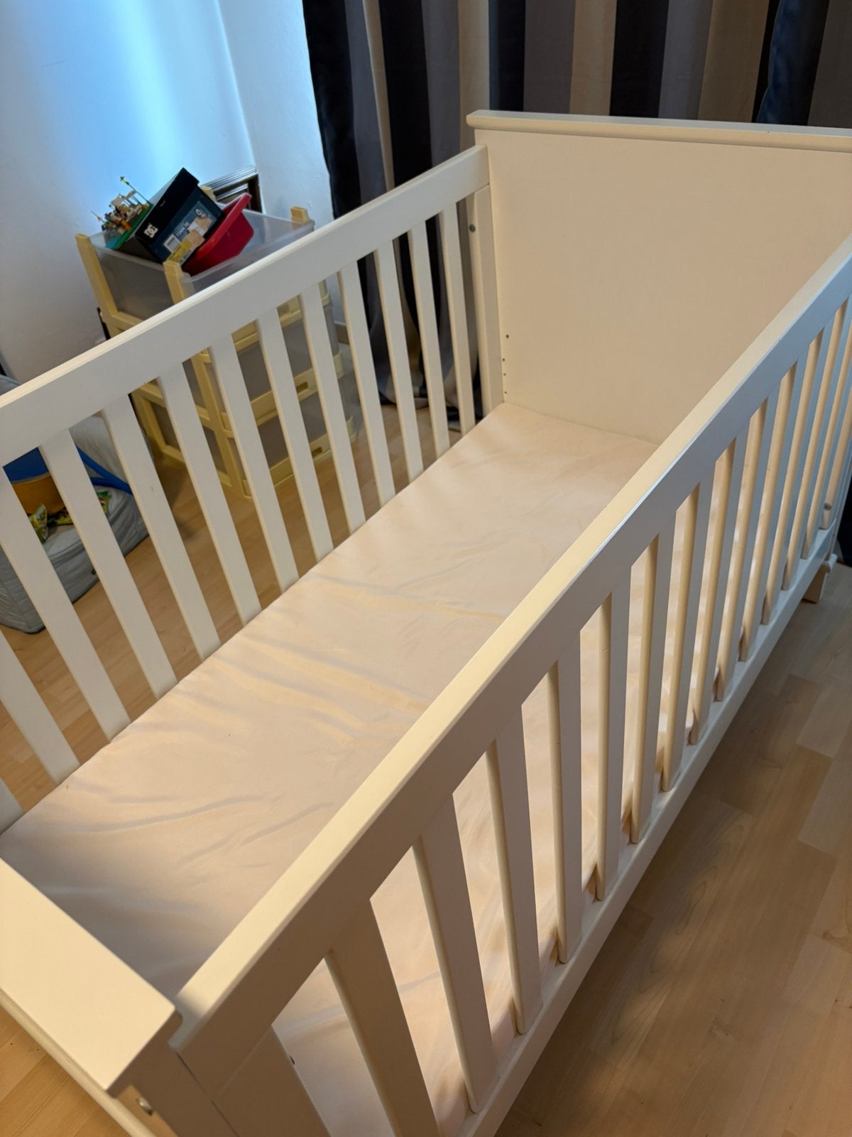 Bopita babybed incl. matras, Ophalen, Gebruikt, 70 tot 85 cm, 140 tot 160 cm