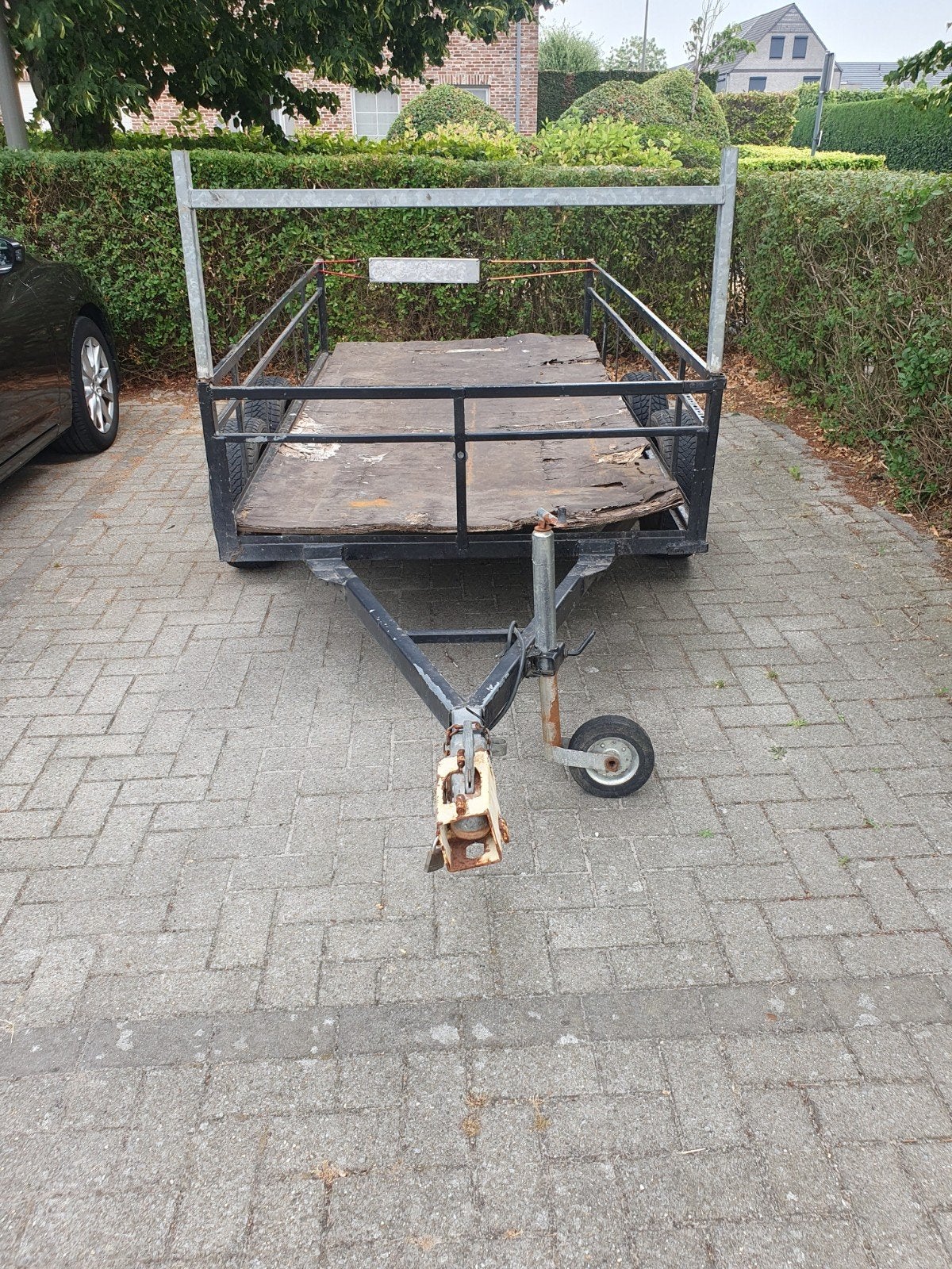 mooi gerief dubbel en enkel assen, Ophalen