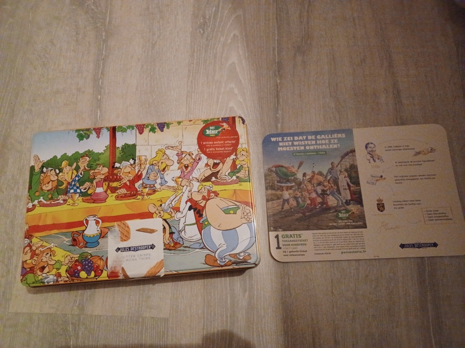 Koekdoos Asterix en Obelix, Ophalen of Verzenden, Asterix en Obelix