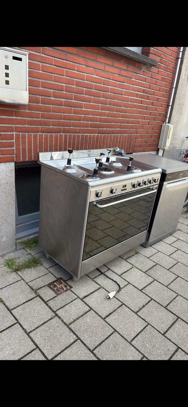 Smeg gasfornuis zo goed als nieuw!, Elektronische apparatuur, Thuistapinstallaties, Ophalen, Zo goed als nieuw