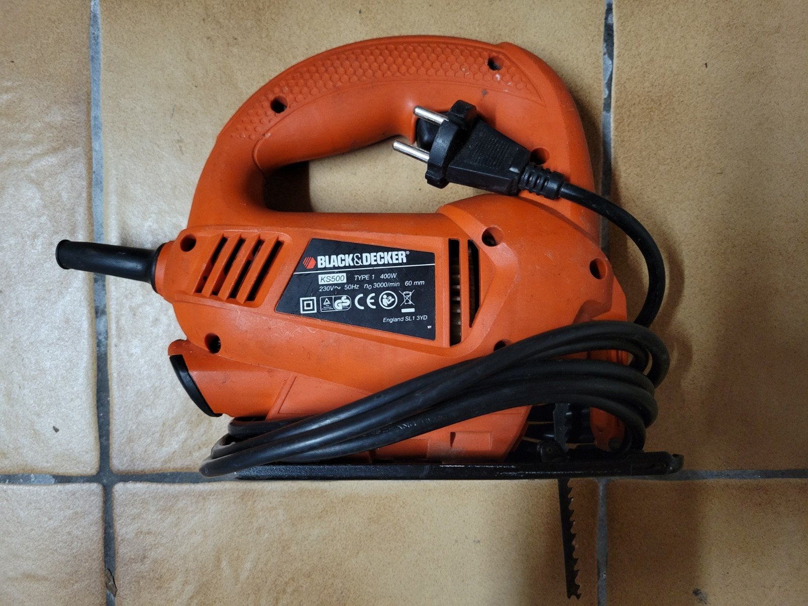 Black&decker decoupeerzaag, Doe-het-zelf en Bouw, Gereedschap | Zaagmachines, Ophalen, Gebruikt, Decoupeerzaag, Black & Decker