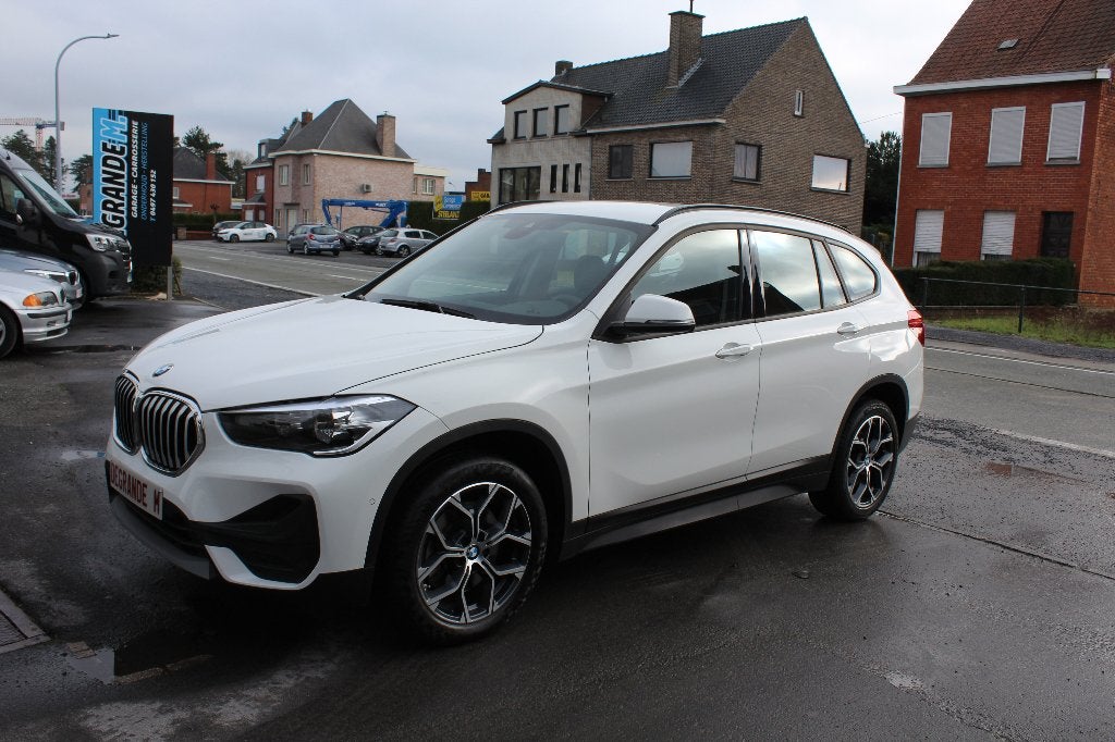 Bmw x1 xdrive 20d automaat met gps , pdc, Auto's, Stof, 4 cilinders, USB, 195 cc