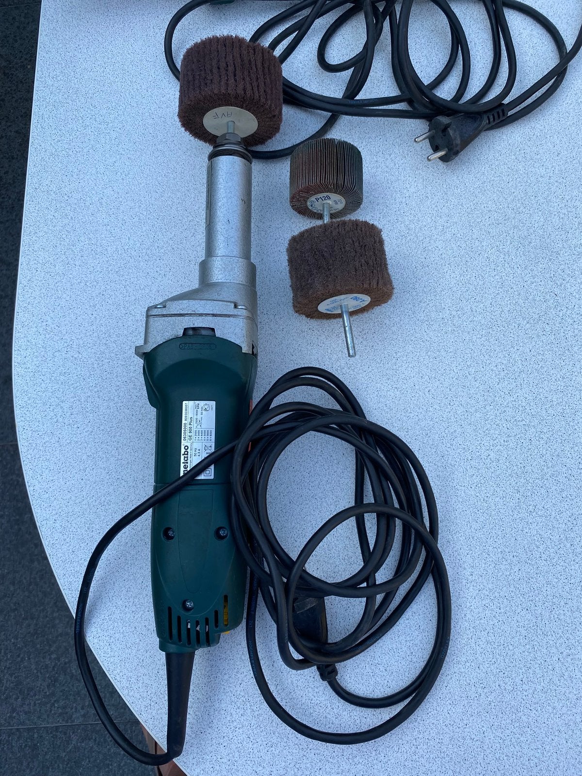 Metabo GE 900 en 710, Ophalen, Gebruikt