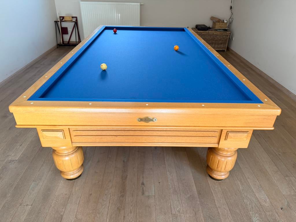 3band wedstrijdtafel ‘Leopold 3’, Sport en Fitness, Ophalen, Gebruikt, Biljarttafel