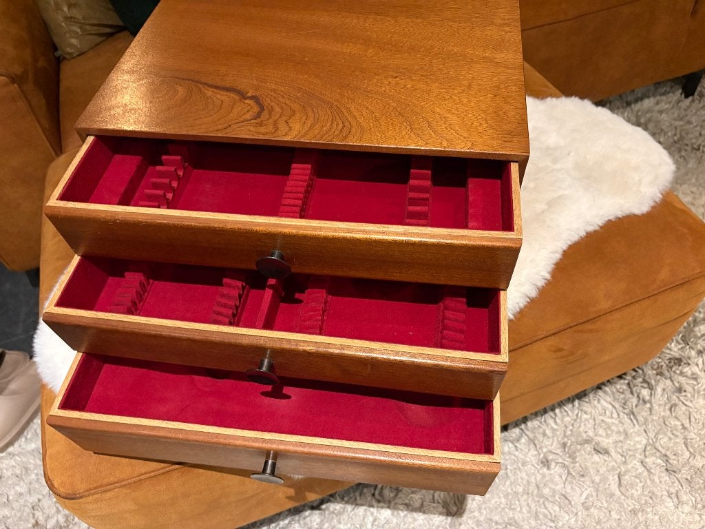 Massief houten bestek cassette voor verzilverd bestek, Enlèvement ou Envoi