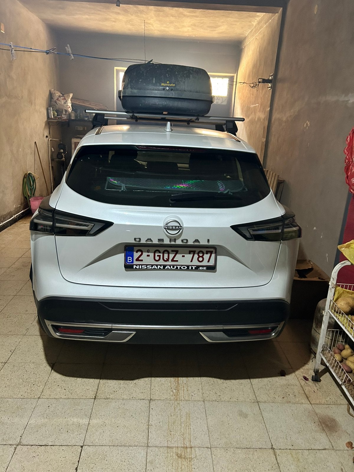 Nissan Qashqai, Auto's, Voorwielaandrijving, Dealer onderhouden, Stof, Wit