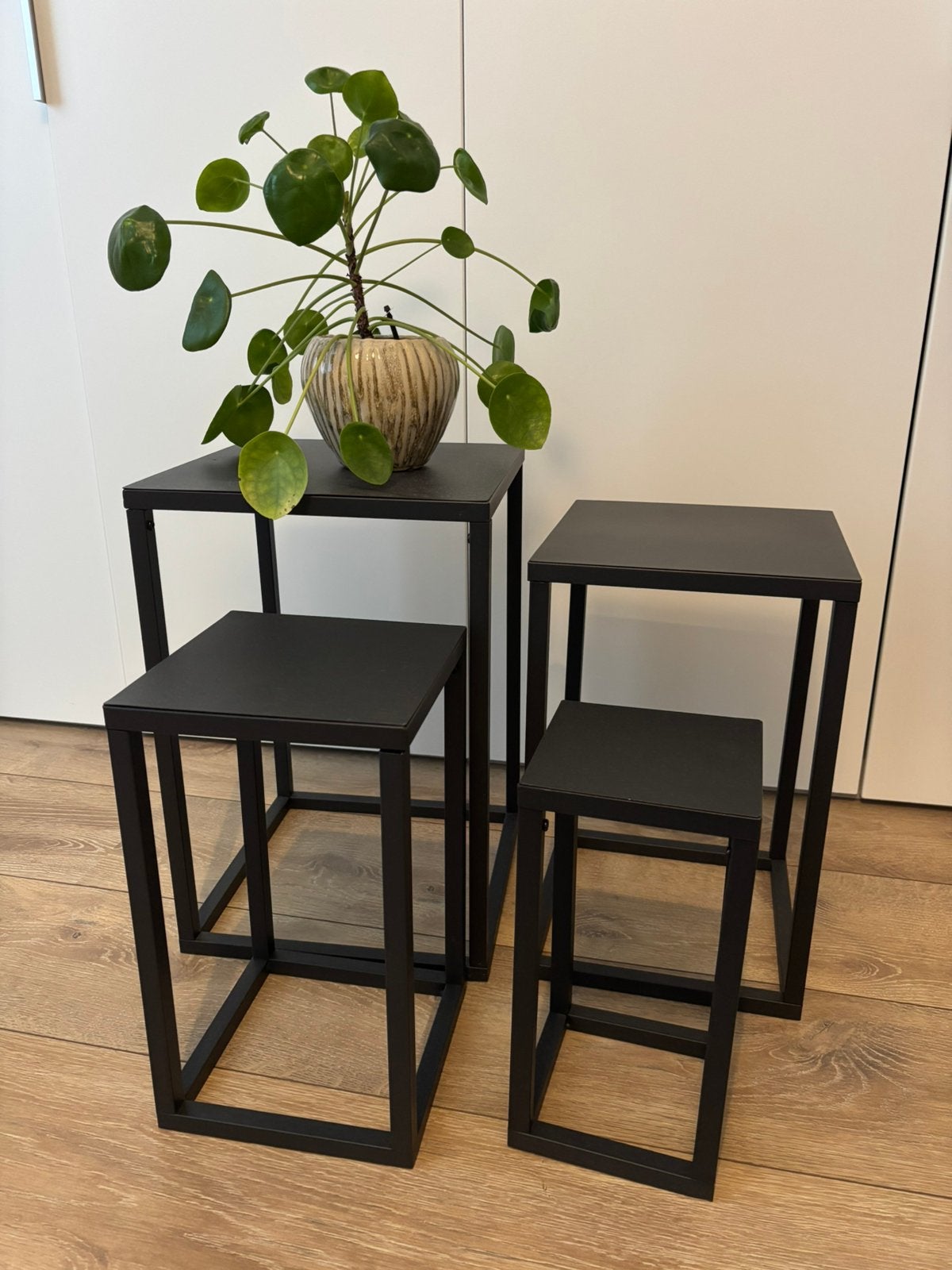 Set 4 plantenstaanders, Ophalen, Zo goed als nieuw