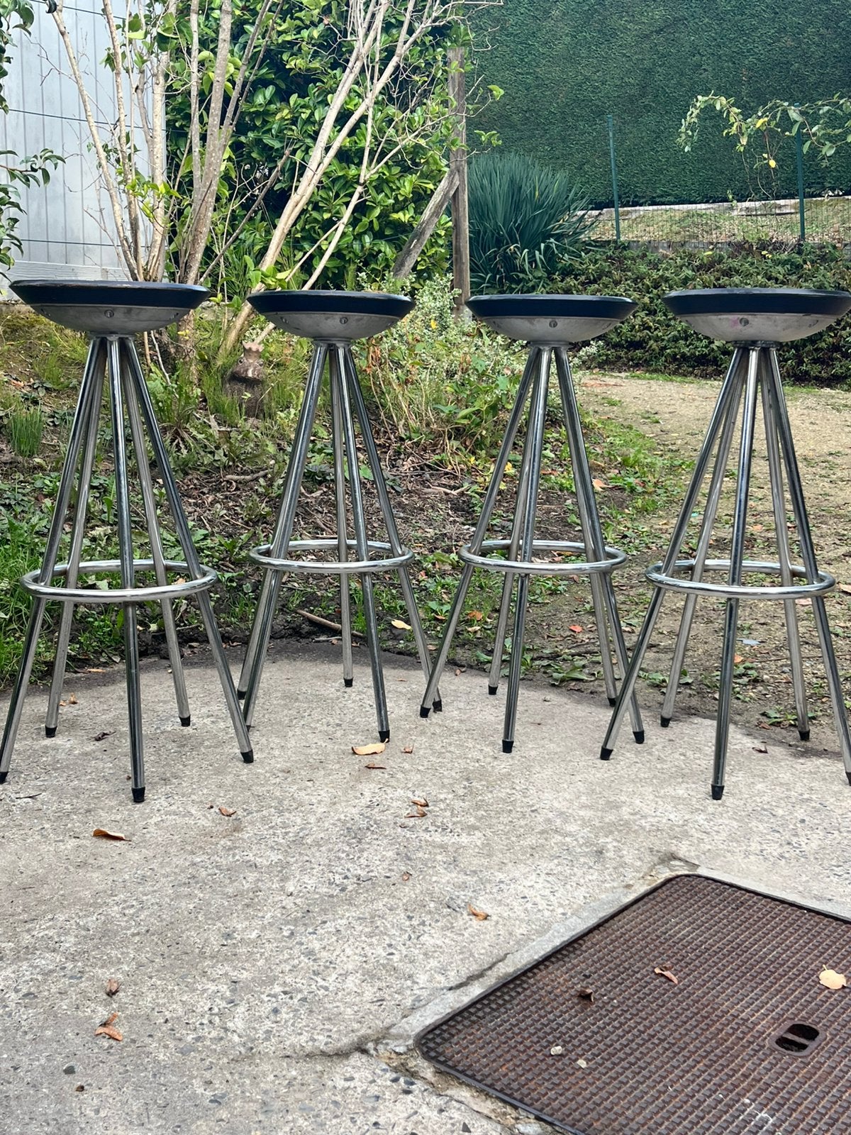 Tabouret de bar Space Age Ufo Spoutnik (4 pièces), Enlèvement