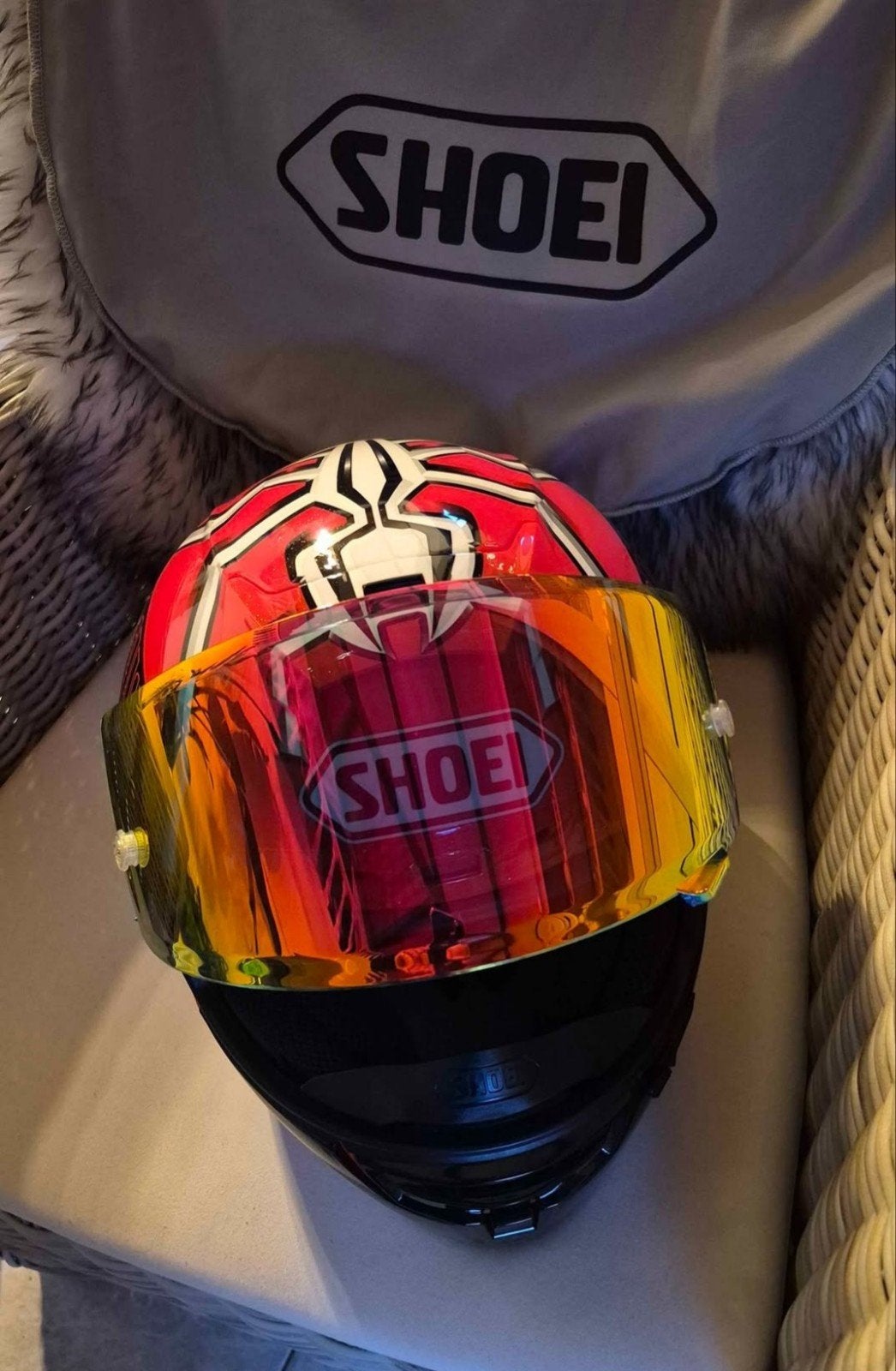 Casque moto Shoei 93, Motoren, Kleding | Motorhelmen, Ophalen, Heren, Shoei, L