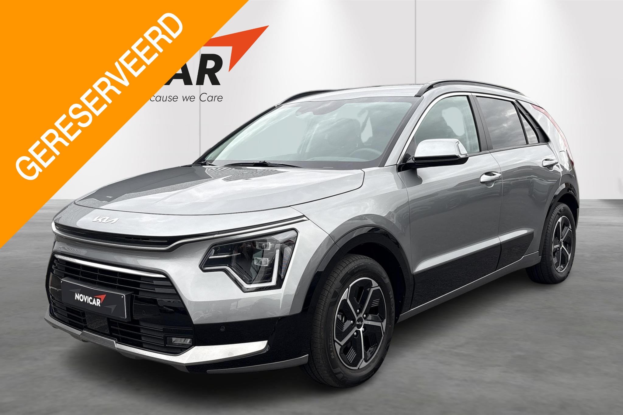 Kia Niro 1.6 GDi HEV 6DCT + CAMERA - CARPLAY - CRUISE CONTR, Autos, Argent ou Gris, 1610 kg, Hybride rechargeable, 5 places
