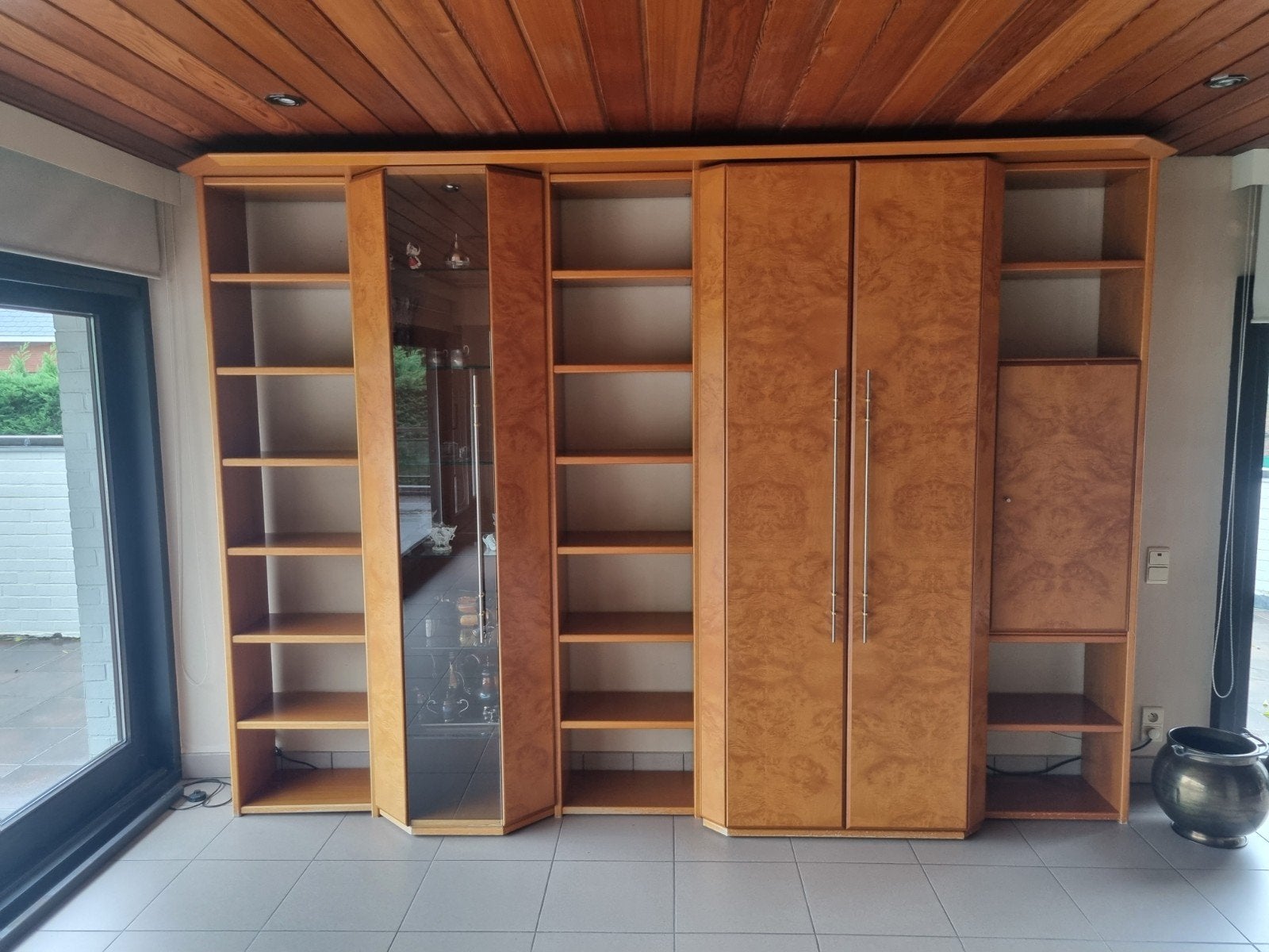 Armoire murale design, 200 cm ou plus, Cerisier, Design, Comme neuf