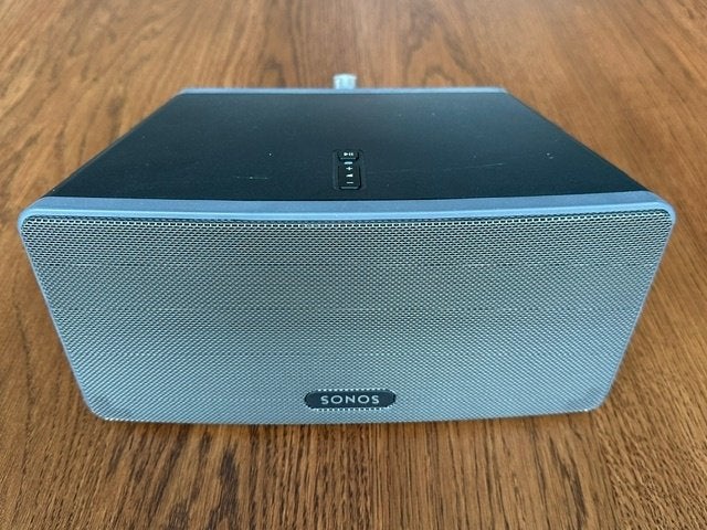 Sonos Play:3 - 2 boxen - Zwart + ophangsysteem, TV, Hi-fi & Vidéo, Enceintes, Sorento, 60 à 120 watts, Enlèvement, Utilisé