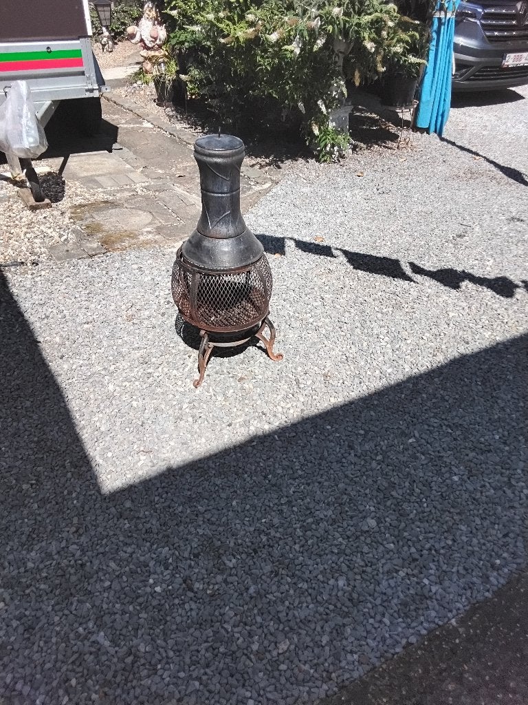 Vuurkorf, Jardin & Terrasse, Paniers de feu, Enlèvement, Comme neuf, Foyer
