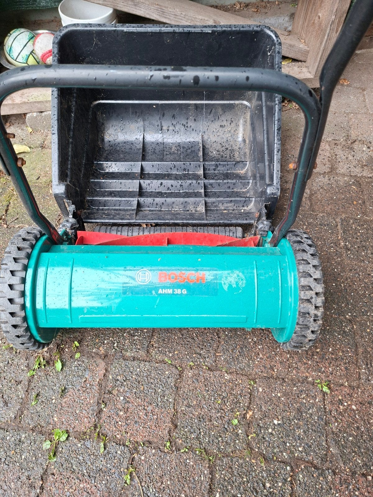 grasmaaiers, Ophalen