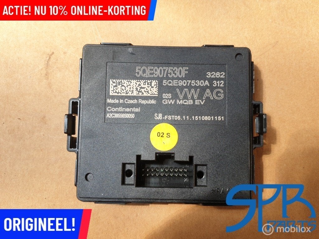 5QE907530F CAN-module Gateway Passat B8 Variant continental, Gebruikt, Volkswagen, Ophalen of Verzenden, Volkswagen