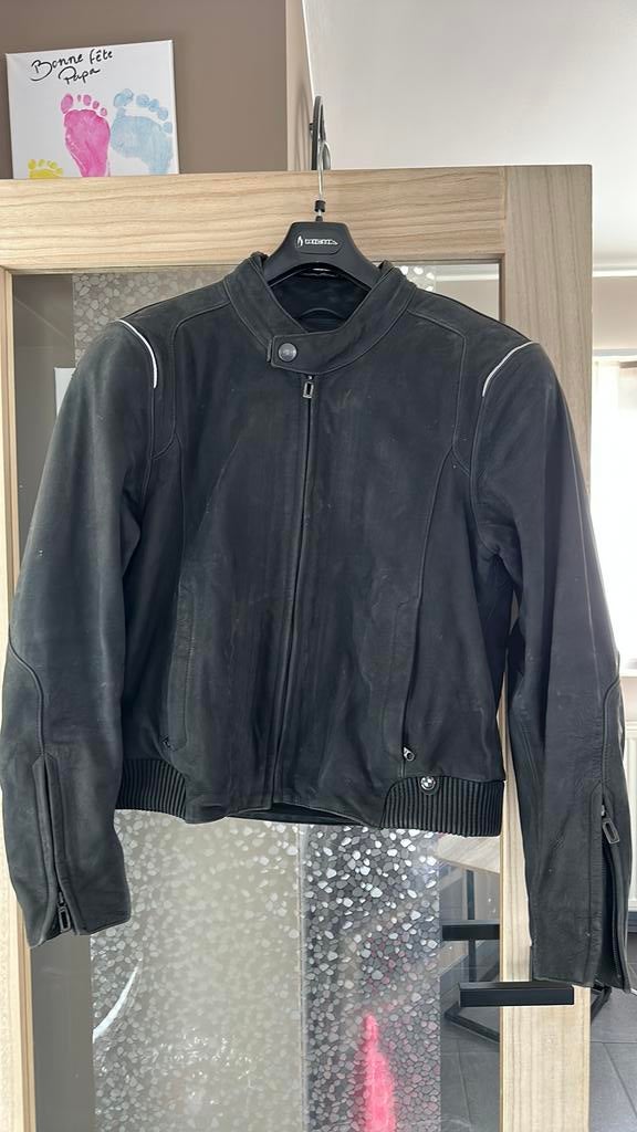 BMW Veste Moto, Motoren, Ophalen, Tweedehands, Heren, Jas | leer