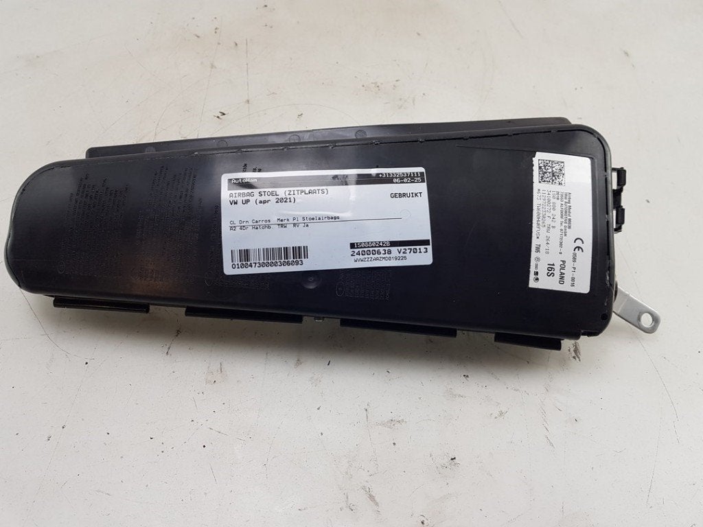 AIRBAG STOEL Volkswagen Up! (121) (|1S0880242B|1S0880242A|), Auto-onderdelen, Gebruikt, Volkswagen