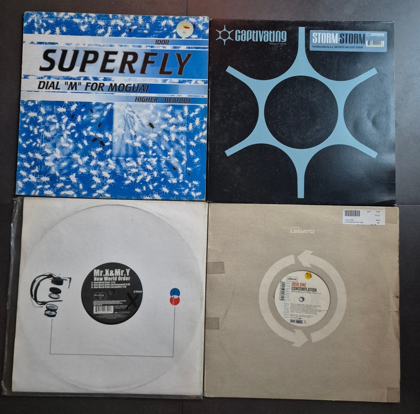 16 TOP RETRO VINYLS, Cd's en Dvd's, Ophalen
