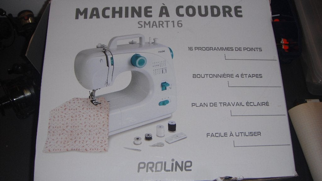 MACHINE A COUDRE PROLINE, Hobby & Loisirs créatifs, Enlèvement ou Envoi, Comme neuf, Autres marques