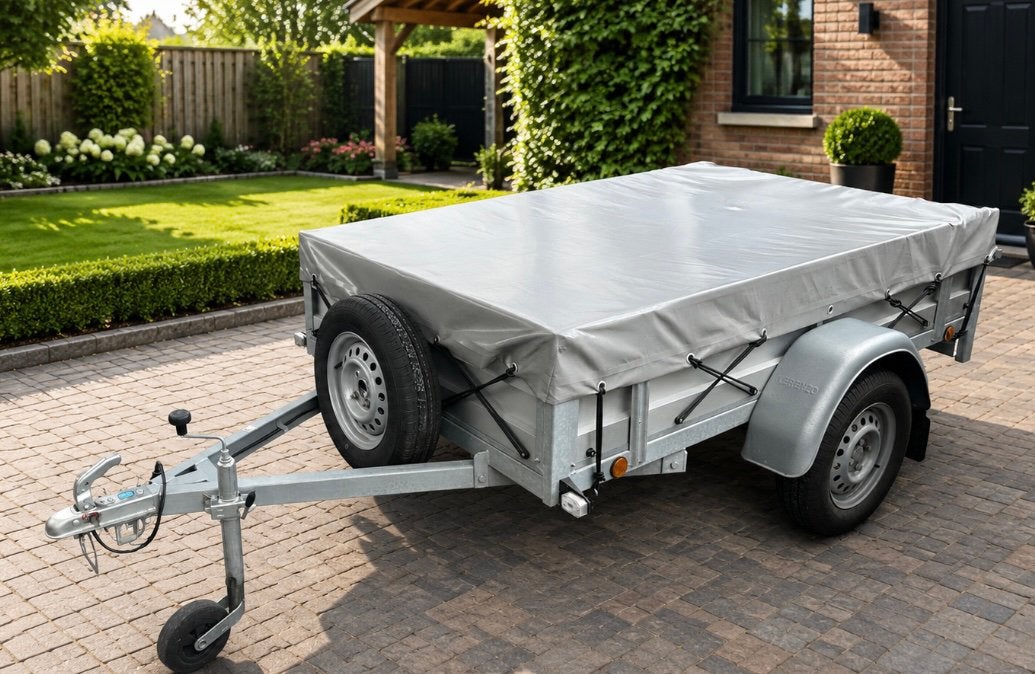 Nisuwe staat Kerenzo Alu aanhangwagen 225x 130, Enlèvement, Comme neuf