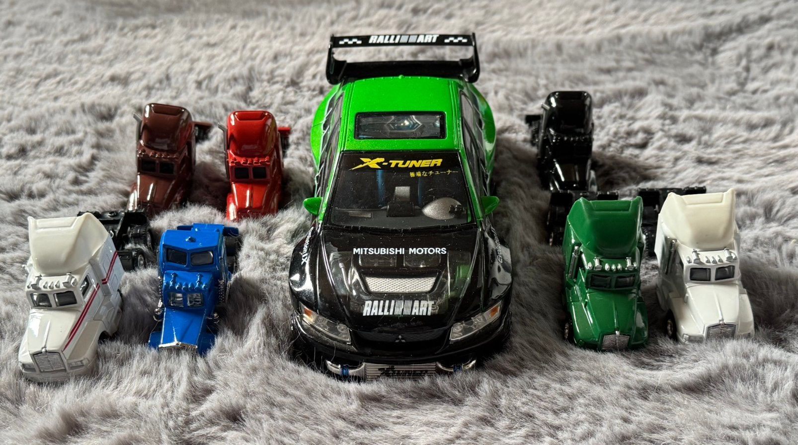 Voiture miniature Mitsubishi Lancer Evolution, Enlèvement, Comme neuf, Voiture