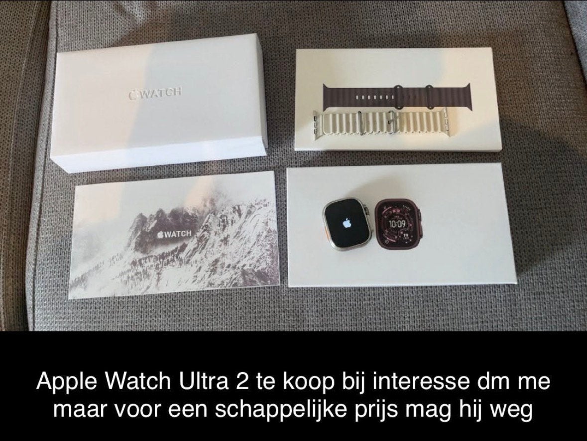 Apple watch ultra 2, Ophalen of Verzenden, Nieuw